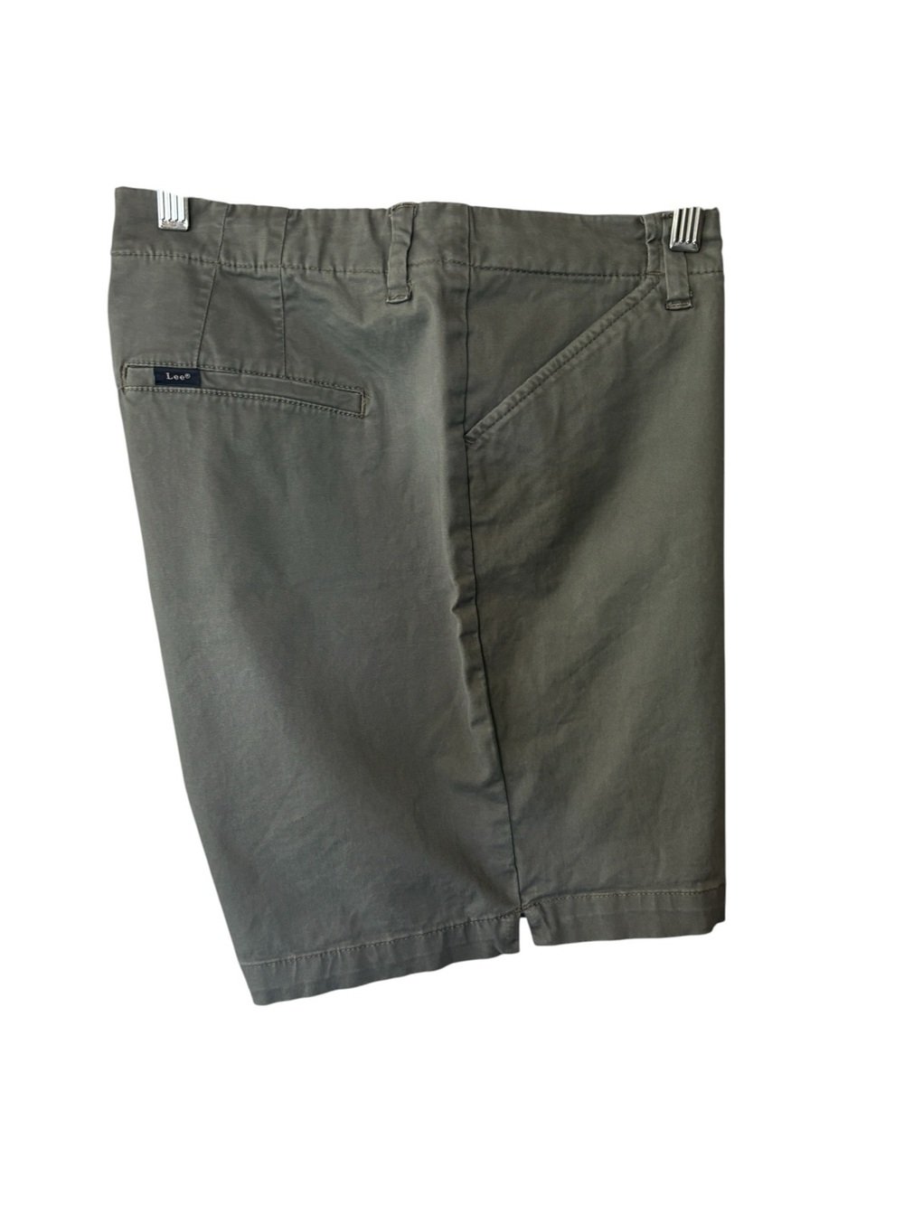 Lee Women’s Olive Utility Flat-Front Shorts